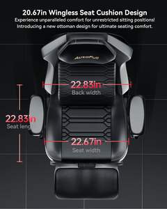 Silla de Juego <span class=keywords><strong>AutoFull</strong></span> Serie M5, Silla de Juego con Masaje, Almohadilla Térmica Ventilada, Alternativa a la Silla de Juego Alibaba - Product Image 4