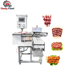 Máquina Comercial para Hacer Brochetas de Carne de Cerdo, Res, Pollo y Lombo, Máquina para Enhebrar Brochetas de Salchicha Sin Gluten para Barbacoa - Product Image 1