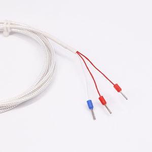 Sonda de termopar de alta temperatura tipo K J E N T R S B de acero inoxidable de uso industrial con tubo de protección - Product Image 2