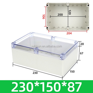 HS IP65 ngoài trời ABS PC Hộp nối điện không thấm nước và chống cháy hộp nhựa bao vây cho hệ thống dây điện - Product Image 6