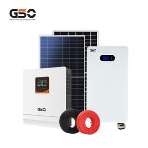 Kit de Sistema de Painéis Solares de 5kw, 15kw, Sistema de Energia Solar Híbrido de 20kw, Kit de 10kw, Sistema Solar Off Grid de 5kw - Product Image 1