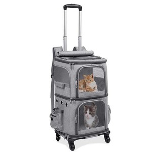 <span class=keywords><strong>Sac</strong></span> de transport OEM pour <span class=keywords><strong>chien</strong></span> et chat, <span class=keywords><strong>sac</strong></span> de transport avec roues, <span class=keywords><strong>sac</strong></span> à dos roulant pour le voyage, la marche, le transport sur roues - Product Image 1