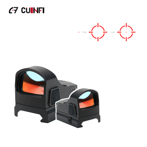 Cuinfi 1x24 Accessoires de chasse <span class=keywords><strong>Noir</strong></span> mat Anodisé dur Multi-réticules 1500G Résistant aux chocs 10 niveaux de luminosité <span class=keywords><strong>Point</strong></span> rouge - Product Image 1