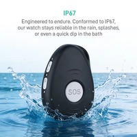 Dispositif d'alarme pour travailleur isolé EV07B avec bouton SOS d'urgence, communication bidirectionnelle, suivi de localisation GPS en temps réel