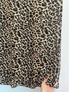 2025年特注竹モダール軽量ショール ソフトベラプリント織ビスコースレオパードプリント無地ヒジャブスカーフ - Product Image 5