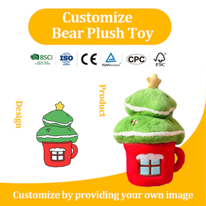 Tazza a Forma di Albero di Natale con Cerniera Interna per Contenere Oggetti, Contenitore Portaoggetti, Regalo Personalizzato con Logo ODM OEM per Eventi e Festività - Product Image 1