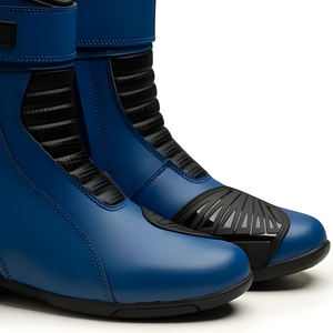 Zapatos de Motocicleta de Cuero Transpirables e Impermeables, Zapatos de Moto de Cuero Personalizados para Verano en Venta - Product Image 5