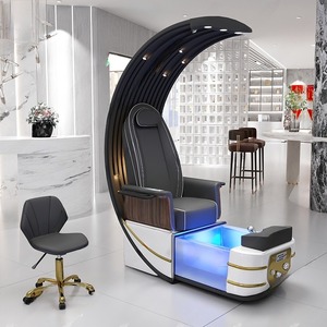 Chaise de pédicure professionnelle haut de gamme, 5 moteurs, cuir PU électrique, garantie 3 ans, pour salon de beauté, usage professionnel - Product Image 5