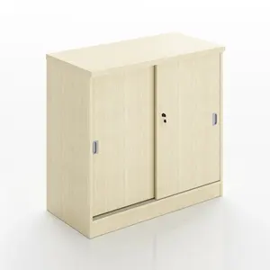 中国制造商平开门文件柜存储设备文件木制办公家具文件柜