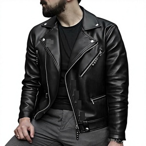 SUPREX ENTERPRISES Chaqueta de Moto Reversible de Invierno Unisex de Piel Sintética de Cordero, Impermeable y Ecológica, con Aprobación de Calidad Personalizada - Product Image 3