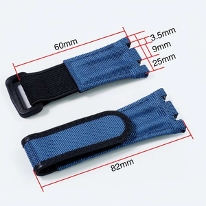 Bracelets de montre en nylon respirant pour le sport en plein air avec fermeture auto-agrippante - Product Image 2