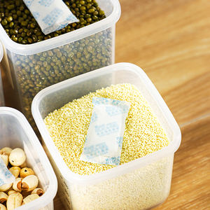 फूड ग्रेड सफेद सिलिका जेल का आकार: 2-4 मिमी 1 किलो सिलिका जेल पैक ड्रायर खाद्य फूल सुखाने के लिए 5 किलो 60 500 ग्राम - Product Image 6