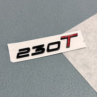 Chery Tiggo 8PLUS logotipo de la puerta trasera y maletero CHERY Etiqueta de letra ABS Material PRO etiqueta 290T 390T 400T 390T para carrocería de coche