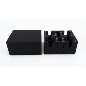 Étui de rangement pour cartes à collectionner en cuir PU FX Professional, capacité 400+, grande boîte de rangement pour collections de jeux - Product Image 4