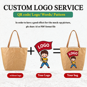 תיק בד לנשים עם סגירת רוכסן ורקמה של לוגו בהתאמה אישית, תיק בד לנשים, תיק כתף לנשים - Product Image 5