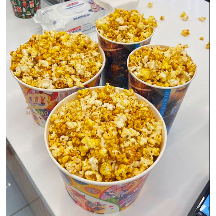 Embalaje de palomitas de maíz