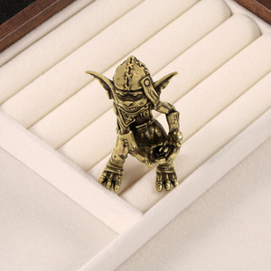 Ornements en laiton Monstre Gobelin Aventure Fantastique Équipe Tueur Chasseur Créatif Fait main Cadeau Lot en vrac Décoration Collection - Product Image 3