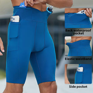 Pantalones de compresión de alta elasticidad 2024 para hombre, mallas de cinco minutos para correr Maratón, entrenamiento al aire libre, pantalones cortos de carrera de secado rápido - Product Image 3