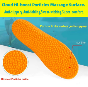 Hi-Boost Anti-fatica sport Comfort solette Extra leggero <span class=keywords><strong>Memory</strong></span> Foam addensato per uomo e donna <span class=keywords><strong>scarpe</strong></span> - Product Image 6