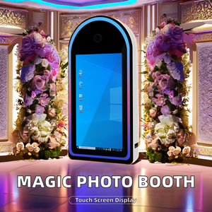 Machine Photobooth Vidéo Magique 2025 avec Écran Tactile 45/32 Pouces Compatible Appareils, Smartphones et Caméras pour Fêtes - Product Image 2