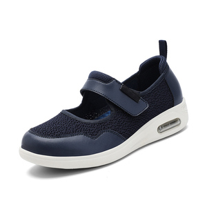 รองเท้าผู้หญิงไซส์ใหญ่ สวมใส่สบาย พื้นรองเท้าแบบมีช่องระบายอากาศ รองเท้าสำหรับผู้ป่วยเบาหวาน รองเท้าสำหรับคนท้อง รองเท้าสำหรับผู้มีปัญหาหัวแม่เท้าเอียง รองเท้าสำหรับผู้ที่มีอาการบวมน้ำ - Product Image 2