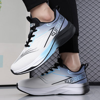 Chaussures de course en mesh pour hommes, légères et respirantes, semelle intermédiaire en EVA, semelle extérieure en caoutchouc, semelle souple, fitness en plein air, entraînement croisé, doublure