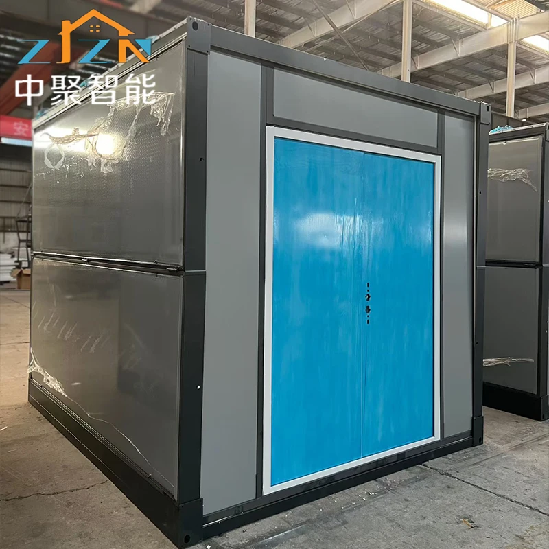 Low Price Portable 10ft Price Fold Out Prefabricated Building Cheap Shipping Folding Container Homes · image 1
