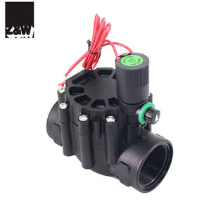 121DB Válvula solenoide de 1,2 pulgadas 1-1/4 "en línea Irrigación Agricultura Paisajismo 24V AC DC LATCH PULSE PLÁSTICO PILOTO HIDRÁULICO - Product Image 2