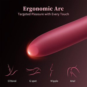 Mini Vibrador de Punto G Recargable por USB, 100% Impermeable, Silencioso, con 10 Modos, Diseño de Lápiz Labial, Discreto <span class=keywords><strong>para</strong></span> Viajes, <span class=keywords><strong>para</strong></span> Mujeres - Product Image 3