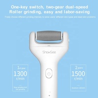 Lime à pieds électrique Mijia Youpin Showsee pour talon B1-W, outils de pédicure, machine de soin de la peau, éliminateur de callosités, meuleuse 600mAh, lime pour les pieds