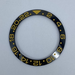 Ceramic <b>Watch</b> Bezel Insert 38mm Replacement Ring for 40mm GMT Sub <b>Case</b> <b>Watch</b> Parts - Product Image 5