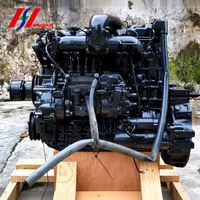 Pièces de machines de construction, pièces de rechange pour moteur diesel 4D34, pièces d'origine de haute qualité, ensemble de moteur d'excavatrice 4D34 pour MITSUBISHI