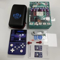 Console de jeu portable rétro R36 Max2, système Linux, écran IPS 4,5 pouces 1280x720, 64G/128G, lecteur portable USB sans écran tactile, jeux