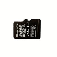 Clé USB Kingston 64 Go Classe 10 avec adaptateur, stockage et accessoires en plastique pour appareil photo et DVR