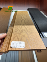Revêtement de plafond WPC Freyr Forest pour décoration extérieure, imperméable et ignifuge, panneaux muraux de revêtement de plafond WPC pour toiture extérieure