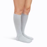 Chaussettes de compression en bambou personnalisées pour hommes et femmes, sport, 15-20 mmhg