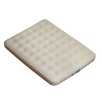 Matelas gonflable de lit d'air de taille simple de camping confortable chinois avec le prix construit de pompe