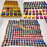 Capuchons de touches personnalisés en alliage d'aluminium usiné CNC pour clavier mécanique, design tendance, conformes ISO, pour claviers 65%