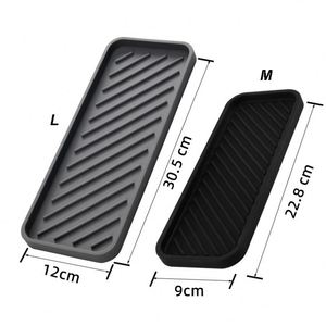 Modern Eco-Friendly Food Grade Silicone <b>Kitchen</b> <b>Sink</b> Tray & Beauty Sponge Holder <b>Mats</b> & Pads <b>for</b> Hotels - Product Image 2