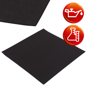 Lastre in gomma cellulare NBR nera - Product Image 1