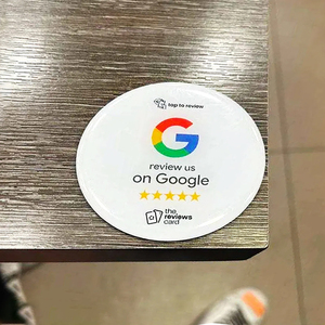 Hot bán tùy chỉnh NFC <span class=keywords><strong>Google</strong></span> xem xét Sticker lập trình Hidden NFC chip kinh doanh Truyền Thông Xã hội tiếp thị đứng - Product Image 4