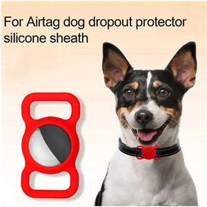 Vente chaude étui de protection en Silicone étanche pour <span class=keywords><strong>Airtag</strong></span> support étuis de téléphone portable chien chat collier Tracker - Product Image 4
