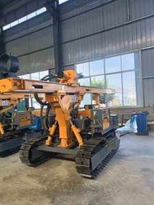 Plataforma de Perforación Hidráulica Fotovoltaica FD150, 75KW, Perforadora Solar para Cimentaciones con Tornillos de Tierra - Product Image 2