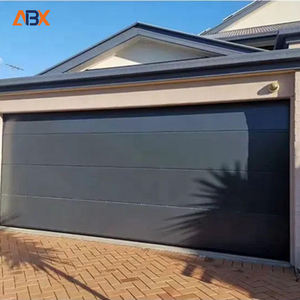 <span class=keywords><strong>Porte</strong></span> <span class=keywords><strong>de</strong></span> <span class=keywords><strong>garage</strong></span> automatique en acier <span class=keywords><strong>sectionnelle</strong></span> moderne, coupe-vent, antivol, à ouverture roulante, finition - Product Image 1