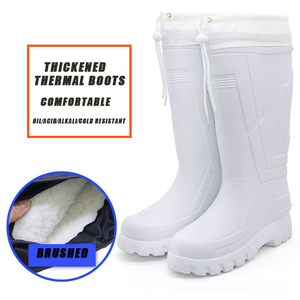 विरोधी तेल पर्ची आर्कटिक ठंडे मौसम के जूते और अत्यधिक सर्दियों के लिए फैशन और कार्य को गर्म रखने के लिए गर्म थर्मल एवा लड़ाकू जूते - Product Image 6