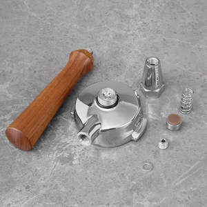 Support pour Teapresso en acier inoxydable, filtre à bec unique, porte-filtre avec design moderne pour le thé - Product Image 6