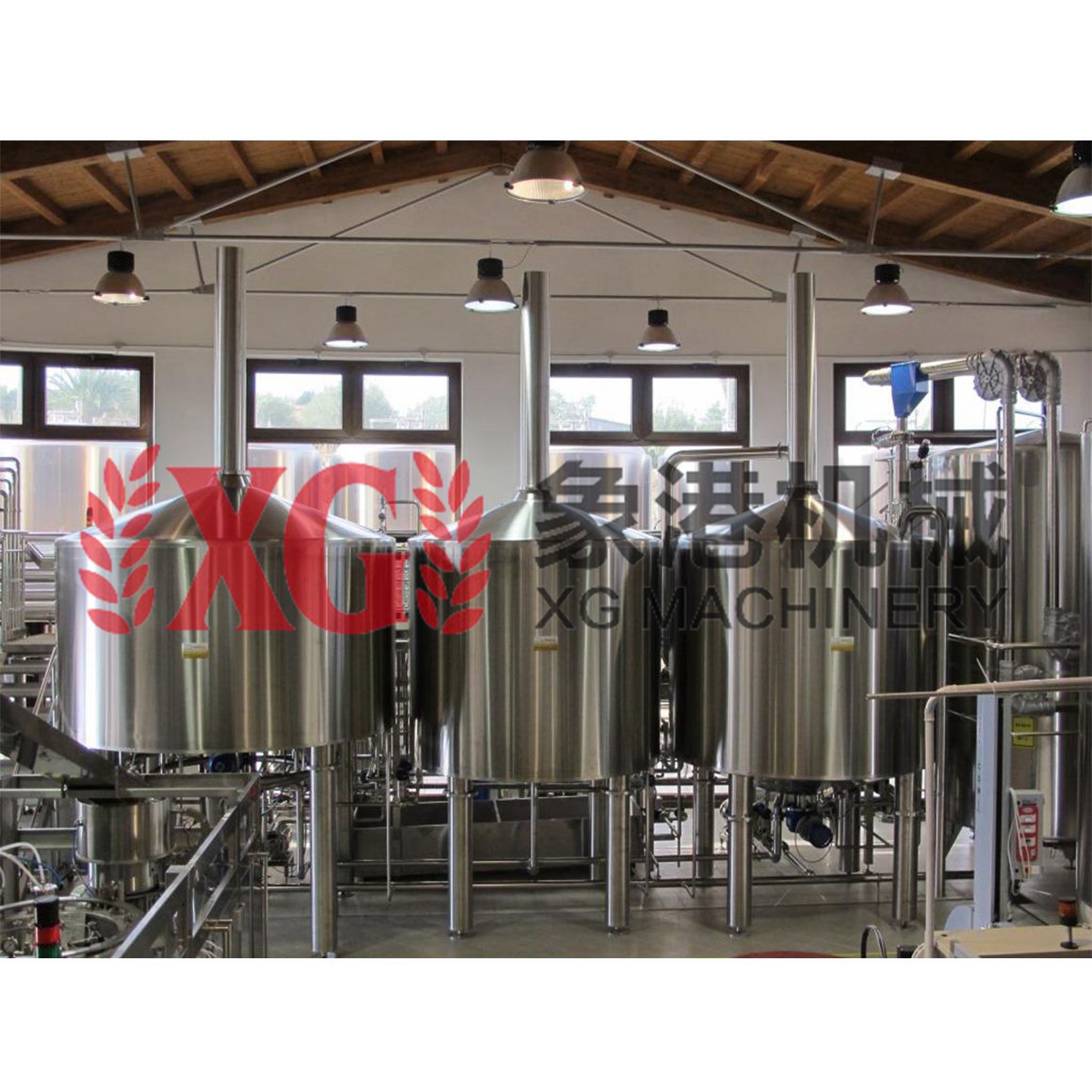 Система ферментации пива 50hl, микропивоварня
