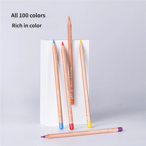 Crayon de couleur à base d'huile Caran D'Ache 6901, 100 nuances, qualité artiste premium, pièce individuelle, idéal pour les étudiants - Product Image 4