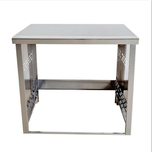 VIICTORY-Mueble de cocina para exteriores, mueble de cocina para barbacoa, Isla, acero inoxidable, madera maciza, armario empotrado, puerta, fregadero - Product Image 2