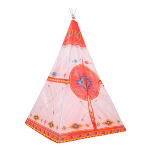 ZJH-011 <span class=keywords><strong>เต็นท์</strong></span>เด็กชุดเด็กสีแดงสีม่วงพับเต็นท์อินเดียสําหรับเด็กเด็กเล่นเต็นท์teepee - Product Image 2